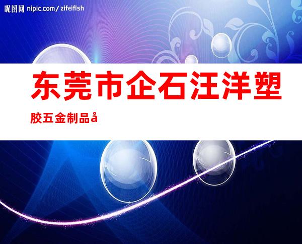 东莞市企石汪洋塑胶五金制品厂
