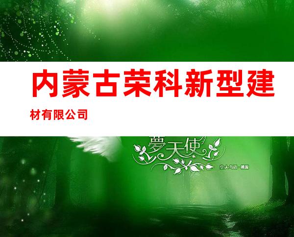 内蒙古荣科新型建材有限公司