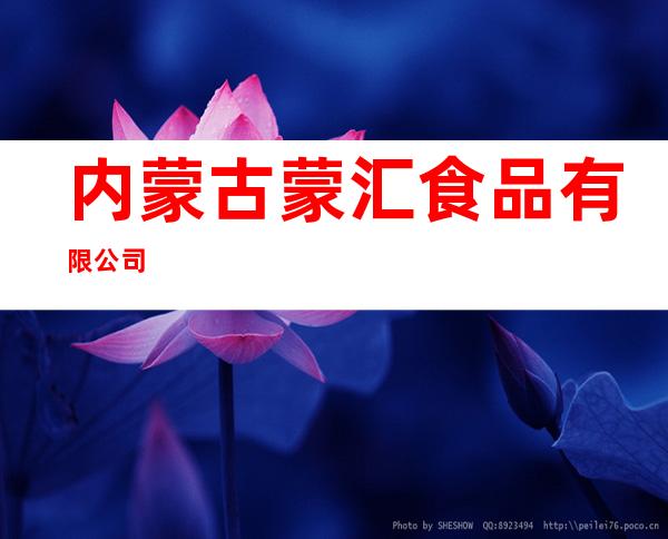 内蒙古蒙汇食品有限公司