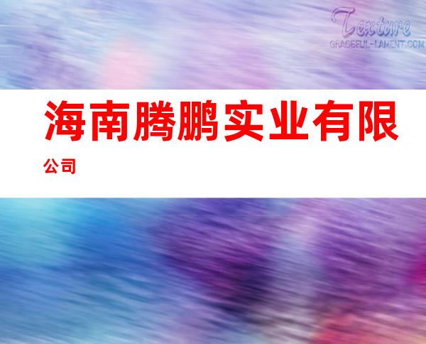 海南腾鹏实业有限公司