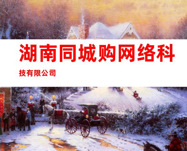 湖南同城购网络科技有限公司