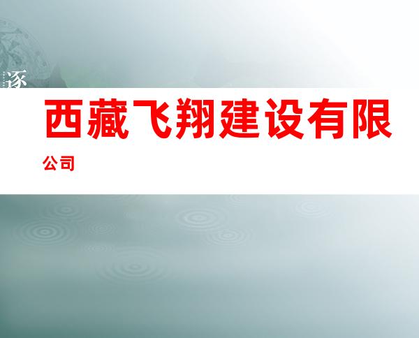 西藏飞翔建设有限公司