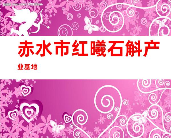 赤水市红曦石斛产业基地
