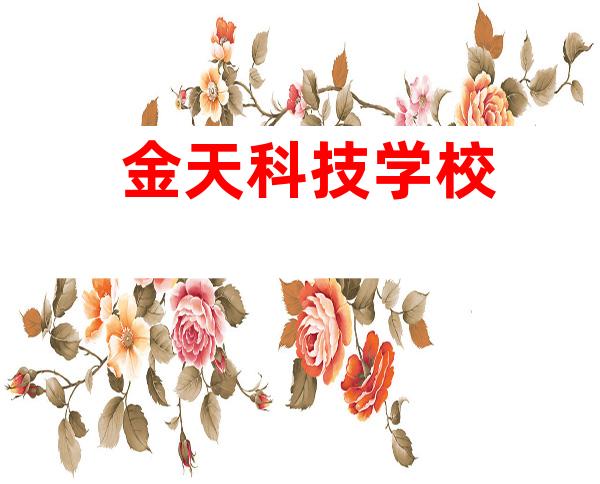 金天科技学校