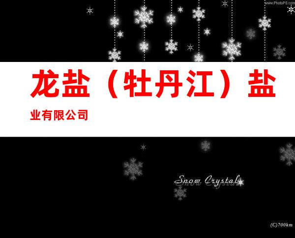 龙盐（牡丹江）盐业有限公司